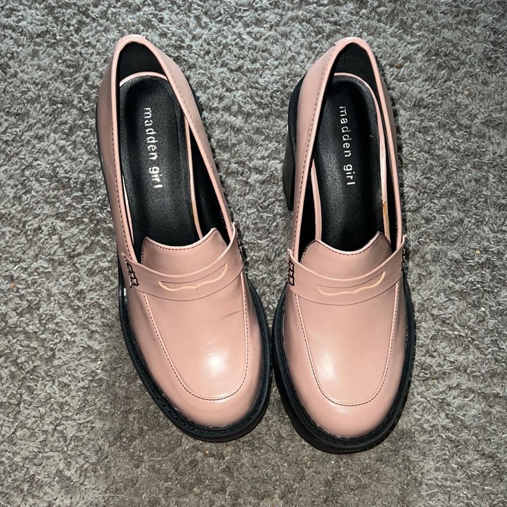 Brand NEW Madden Girl Platform Heeled Loafers